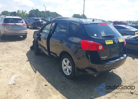 2009 Nissan Rogue Sl from USA, damaged, VIN JN8AS58TX9W046010
